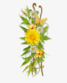 Transparent Tall Flower Vase Png - Tall Flowers Clipart, Png Download, Transparent PNG