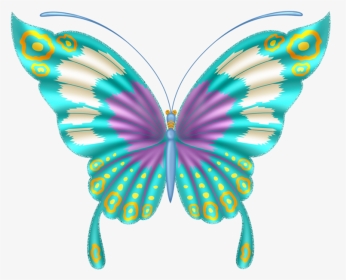 Vintage Butterfly Clip Art Png, Transparent Png, Transparent PNG