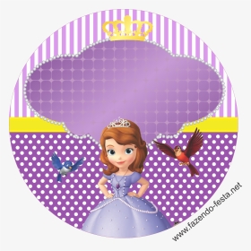 Sofia The First Name Tag Template, HD Png Download, Transparent PNG