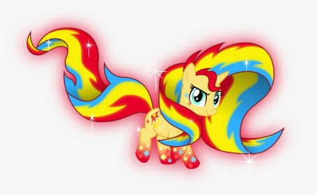 Sunset Shimmer Princess Celestia Rainbow Dash Twilight - My Little Pony Sunset Shimmer Power, HD Png Download, Transparent PNG