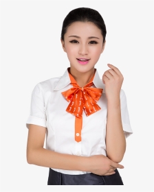 China Unicom, China Unicom Overalls Short-sleeved Shirt - Girl, HD Png Download, Transparent PNG