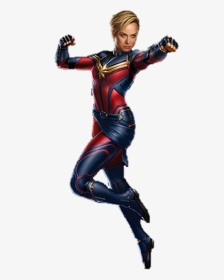 #marvel@germnrodrguez1 - Captain Marvel Endgame Costume, HD Png Download, Transparent PNG
