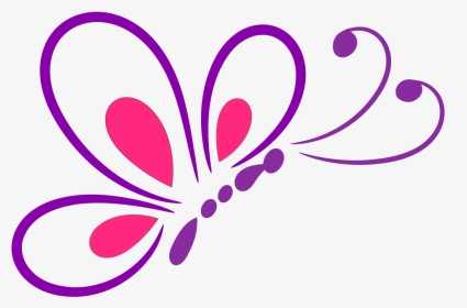 Butterfly Clipart Line Art - Cricut Butterfly Svg Free, HD Png Download, Transparent PNG