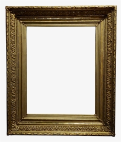 19th Century Large Ornate Carved Gilt Wood Frame For - Picture Frame, HD Png Download, Transparent PNG