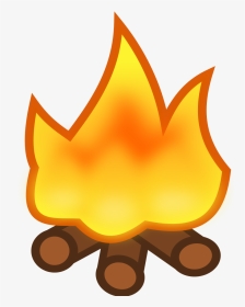 Camp Fire Icon Clipart , Png Download - Camp Fire Emoji, Transparent Png, Transparent PNG