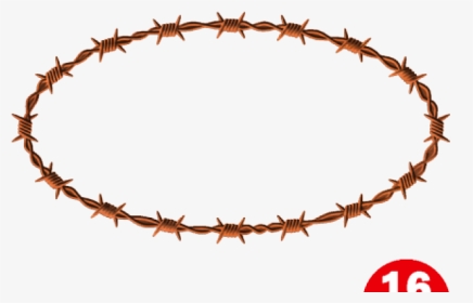 Barbed Wire Clipart Circle - Circle, HD Png Download, Transparent PNG