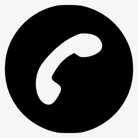 Phone Number - Black And White Letter P In Circle, HD Png Download, Transparent PNG