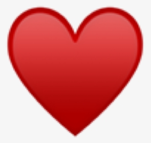 #redheart #red #redemoji #redaesthetic #aesthetic #iphone - Heart, HD Png Download, Transparent PNG