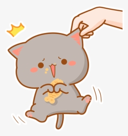 Gatos Grises Animados, HD Png Download, Transparent PNG