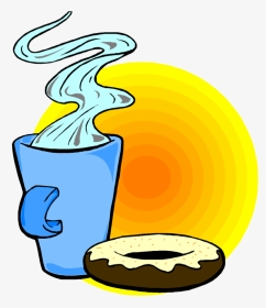 Darien Doughnutnot Just - Coffee And Donuts, HD Png Download, Transparent PNG
