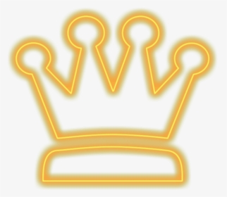 Crown Neonlight Luminous Neon Lighting King Kingdom - King Crown Png For Picsart, Transparent Png, Transparent PNG
