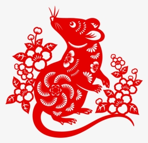 Year Of The Rat Vector, HD Png Download, Transparent PNG
