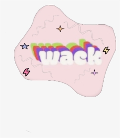 #wack #sticker #aesthetic #pastel #colors #pinkaesthetic - Illustration, HD Png Download, Transparent PNG