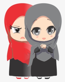 Cute Muslim Girl Islam - Islamic Girl Dp For Whatsapp Animated, HD Png Download, Transparent PNG