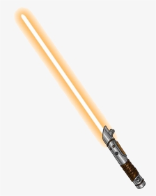 Red Lightsaber Png Orange Lightsab - Orange Lightsaber Png, Transparent Png, Transparent PNG