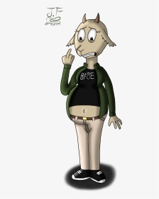 Random Tubby Goat Girl - Cartoon, HD Png Download, Transparent PNG