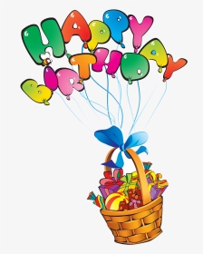 Transparent Background Happy Birthday Balloon Png, Png Download, Transparent PNG