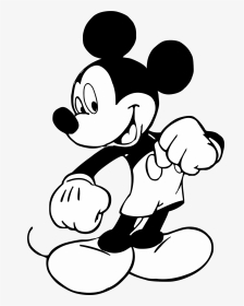 Download Vektor Mickey Mouse Hd Format Png Dodo Grafis - Disney Characters Colouring Pages, Transparent Png, Transparent PNG