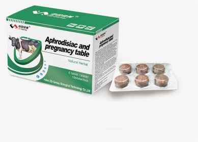 Aphrodisiac And Pregnancy Tablet Cattle Drug - Box, HD Png Download, Transparent PNG