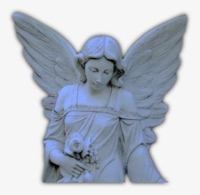 #angel #sculpture #stone #complex #edit #complexedit - Angel Statue Aesthetic, HD Png Download, Transparent PNG