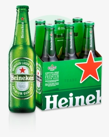 Heineken 6-bottle Pack - Heineken 6 Pack Png, Transparent Png, Transparent PNG