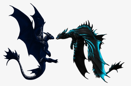 Nimbus And Silver - Dreamworks Dragons How To Train Your Dragon Drawings, HD Png Download, Transparent PNG
