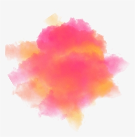 #ftestickers #smoke #mist #clouds #aesthetic #colorful - Watercolor Paint, HD Png Download, Transparent PNG