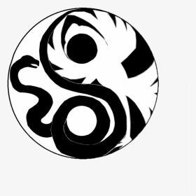 Tai Chi Summit S Logo, Based On The Vision Of The Legendary - Yin Yang With Snake And Crane, HD Png Download, Transparent PNG