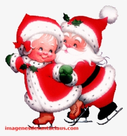 Clipart Animated Mrs Claus, HD Png Download, Transparent PNG