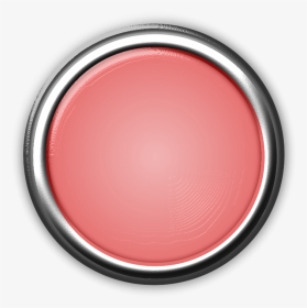 Red Button With Internal Light - Circle, HD Png Download, Transparent PNG