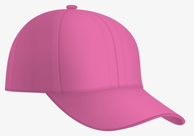 Pink Hat Clipart Banner Free Baseball Cap Pink Png - Pink Baseball Cap Clipart, Transparent Png, Transparent PNG