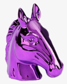 #aesthetic #tumblr #waporwave #unicorn #violet #emoji - Vaporwave Purple Aesthetic Png, Transparent Png, Transparent PNG