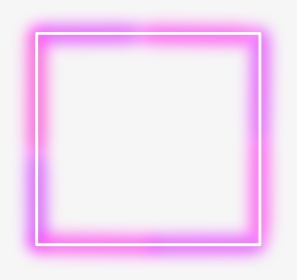#neon #square #lights #frame #border #mimi #stickers - Pink Neon Frame Png, Transparent Png, Transparent PNG