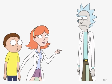 Rick And Morty Morty And Jessica, HD Png Download, Transparent PNG
