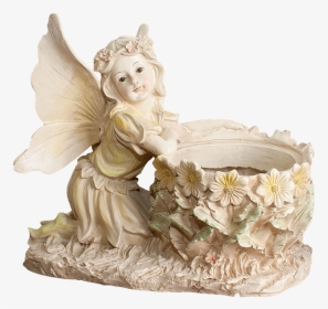 Скульптура, Статуэтка, Амур, Ангелочки, Ангел, Крылья - Figurine, HD Png Download, Transparent PNG