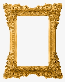Gold Picture Frame Png, Transparent Png, Transparent PNG