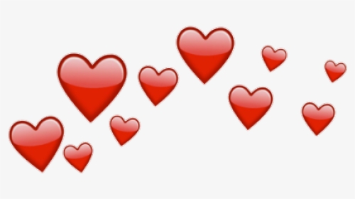#rojo #red #heart #hearts #heartcrown #corazon #corazones - Heart, HD Png Download, Transparent PNG