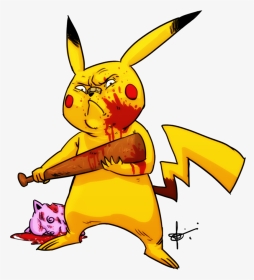 Killer Pikachu Image - Pikachu Do Mal Png, Transparent Png, Transparent PNG