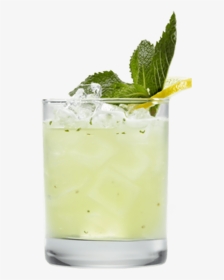 Lemon Mojito - Lemon Soda Glass Png, Transparent Png, Transparent PNG