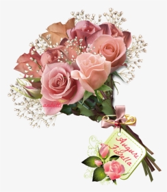 Transparent Roses Bouquet Png, Png Download, Transparent PNG