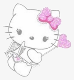 #goth #grunge #edgy #pastel #aesthetic - Hello Kitty Angel And Devil, HD Png Download, Transparent PNG