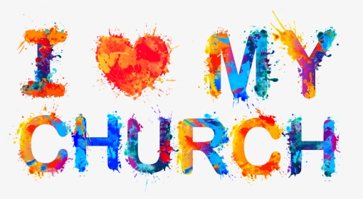 Free Download Love Church Clipart Watercolor Painting - Graphic Design, HD Png Download, Transparent PNG