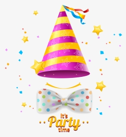 Party Hat Birthday - Birthday Hat Clipart Png, Transparent Png, Transparent PNG