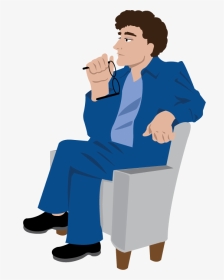 Clipart People Sitting - Critic Clipart, HD Png Download, Transparent PNG