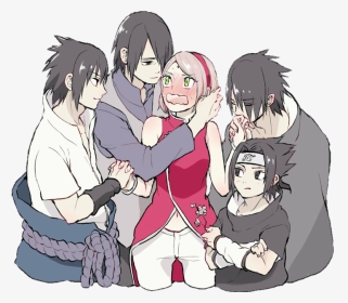 Cute Sakura And Sasuke, HD Png Download, Transparent PNG