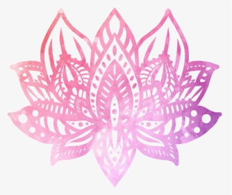 Lotus Mandala On Pastel, HD Png Download, Transparent PNG