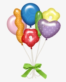 Balloons And Confetti Png, Transparent Png, Transparent PNG