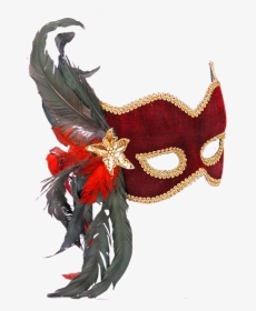 Maroon Masquerade Ball Masks, HD Png Download, Transparent PNG