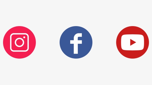 Social Media Logos Instagram Facebook Youtube Icons - Cross, HD Png Download, Transparent PNG