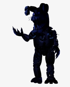 Nightmare Foxy Png Transparent Nightmare Foxy - Fnaf 4 Nightmare Foxy Transparent, Png Download, Transparent PNG